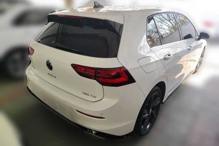 Used Volkswagen Golf 2021 280TSI DSG R-Line Rear Right 45 Deg