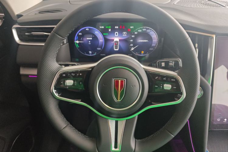 Used Hongqi HS7 PHEV 2025 Model 2.0T PHEV Two-Wheel Drive Qi Xiang Edition 7-Seater
