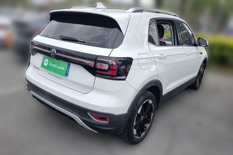 Used Volkswagen Tacqua 2021 1.5L Automatic Yue Zhi Lian Edition Rear Right 45 Deg