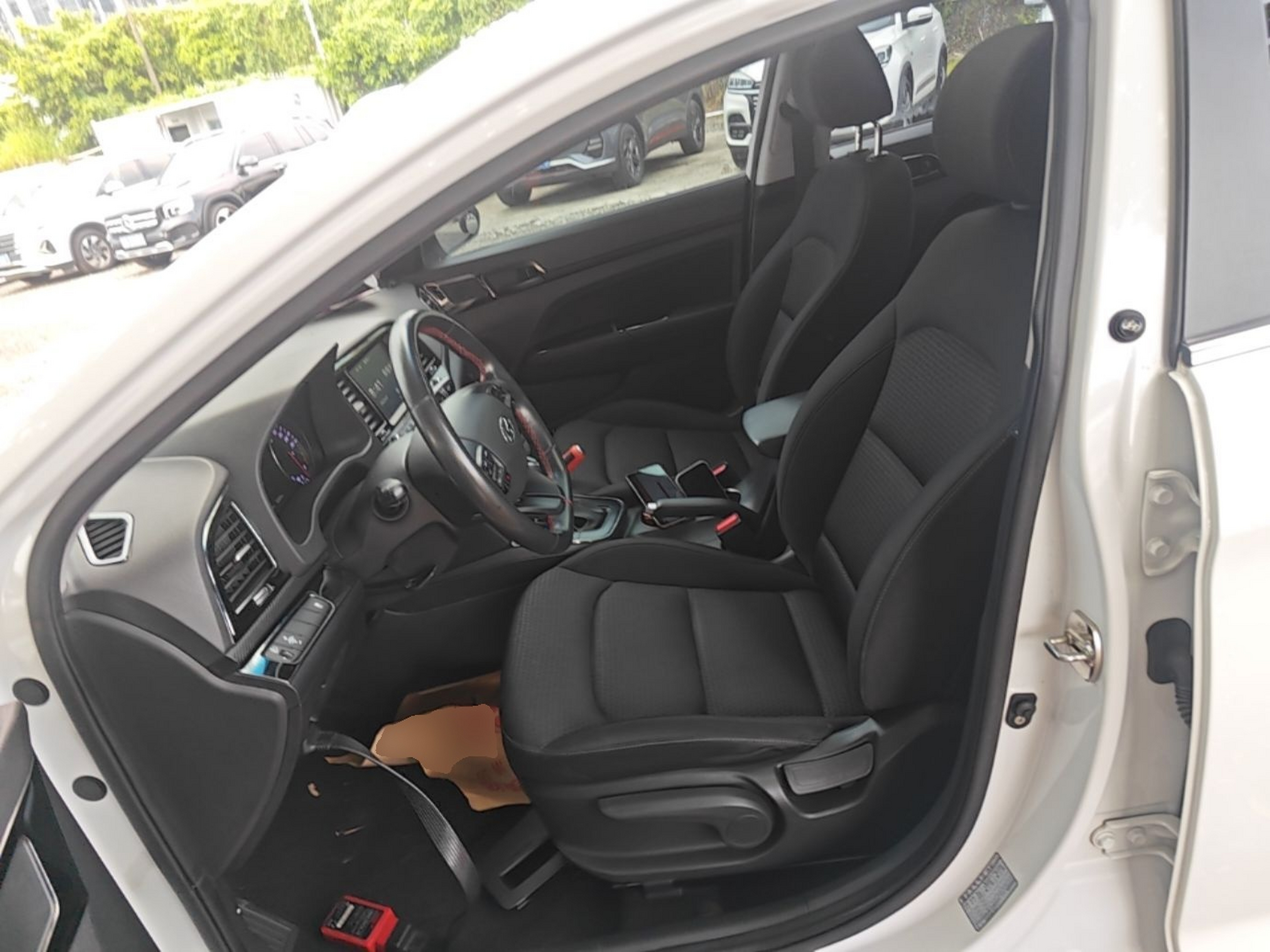 Avant de la voiture