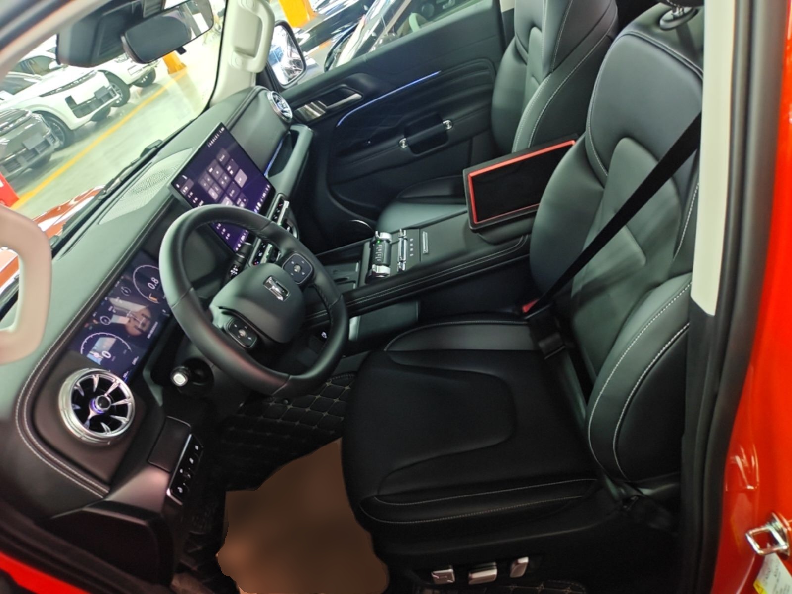 Avant de la voiture