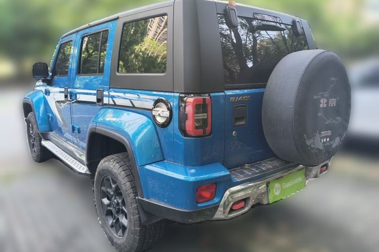 Used BAIC Off-Road BJ40 2019 2.3T Automatic Four-Wheel Drive Ring the Tower Champion Edition China VI Rear Left 45 Deg