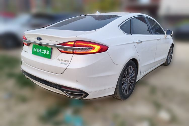 Used Ford Mondeo 2017 EcoBoost 180 Luxury Model Rear Right 45 Deg