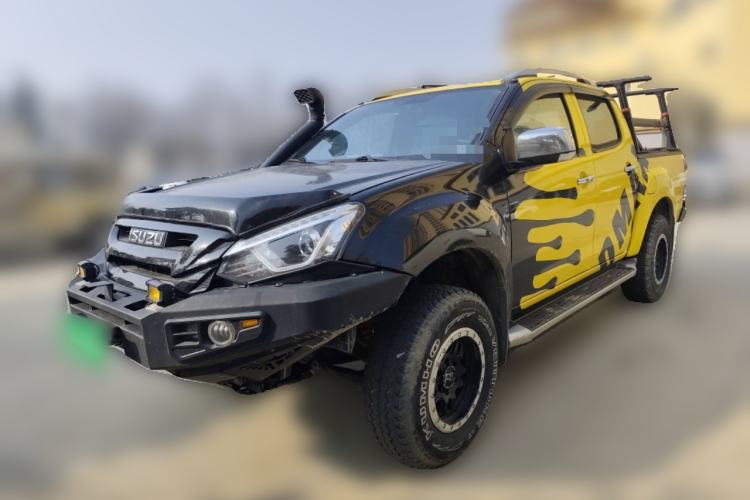 Used Isuzu D-MAX 2019 3.0T Four-Wheel Drive Automatic Ultra-Luxury Version 4JJ1-TC HI