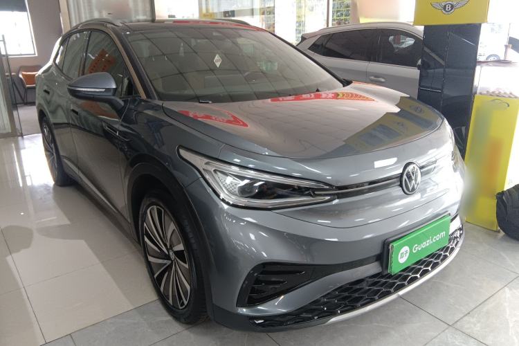 Used Volkswagen ID.4 X 2021 Pro Smart Long-Range Edition Front Right 45 Deg