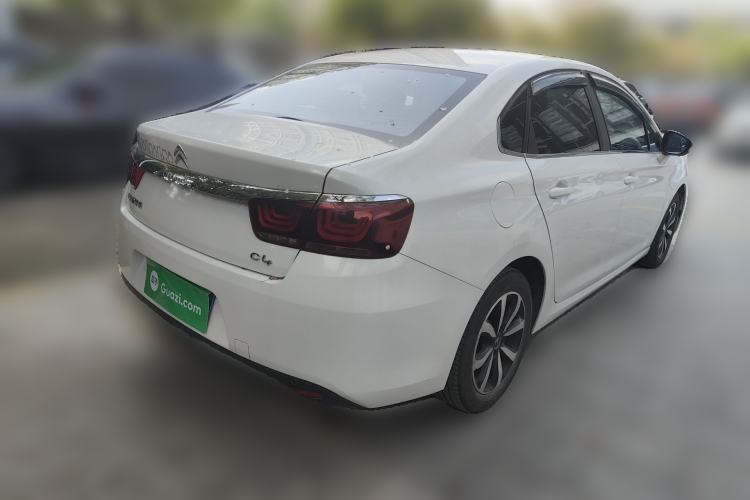 Used Citroen C4 Sega 2018 1.6L Manual Luxury Model Rear Right 45 Deg