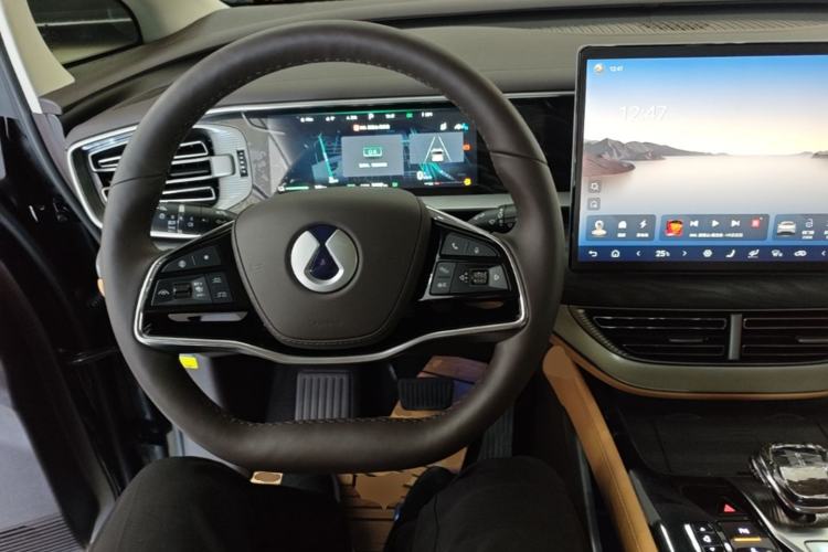 Used Denza D9 2024 DM-i 1050 Luxury Model Center Console