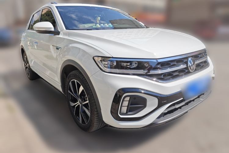 Used Volkswagen T-ROC 2024 300TSI DSG Two-Wheel-Drive Chen Guang Edition Front Right 45 Deg