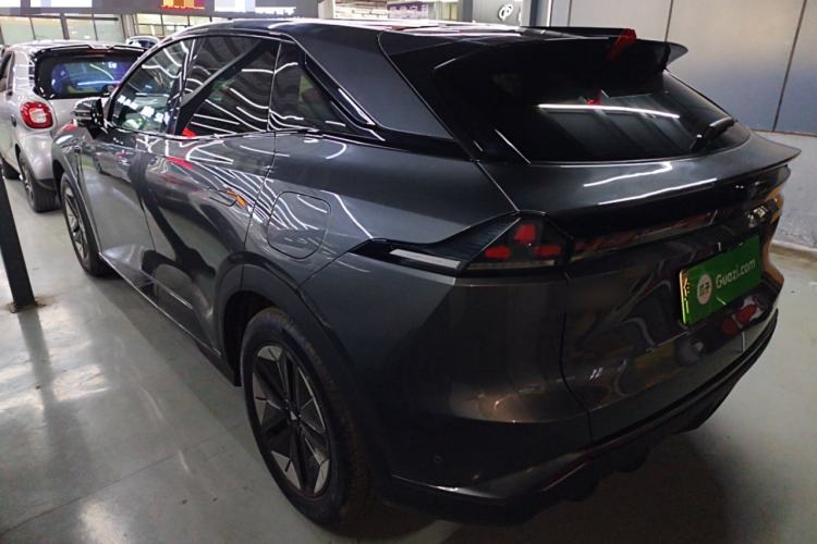 Used Deepal S07 2025 215Max Deep Blue Intelligent Driving AD PRO Range-Extended Version Rear Left 45 Deg