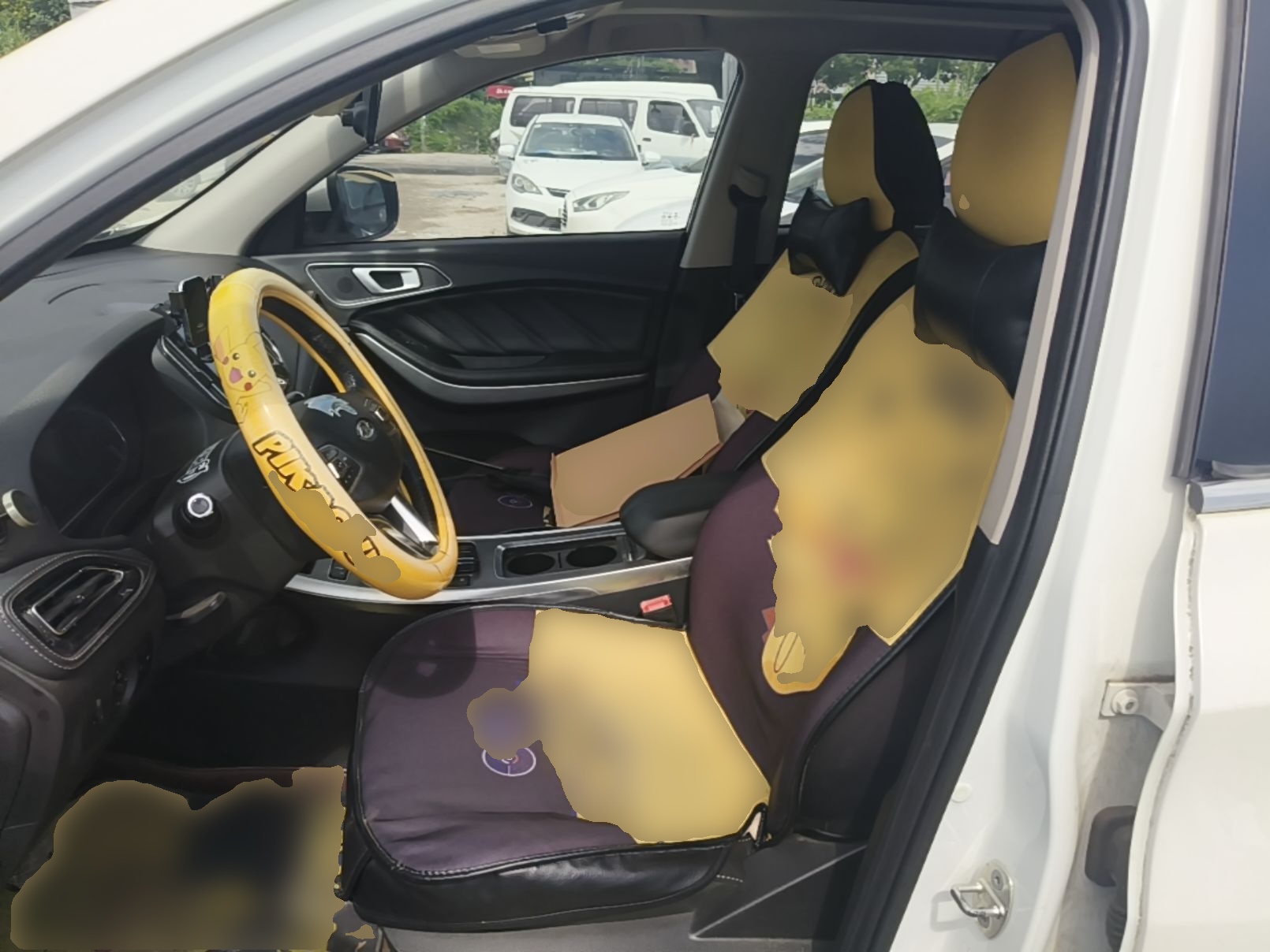 Avant de la voiture