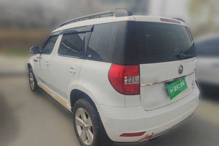 Used Skoda Yeti 2016 1.4TSI Manual Entry-Level Model Rear Left 45 Deg