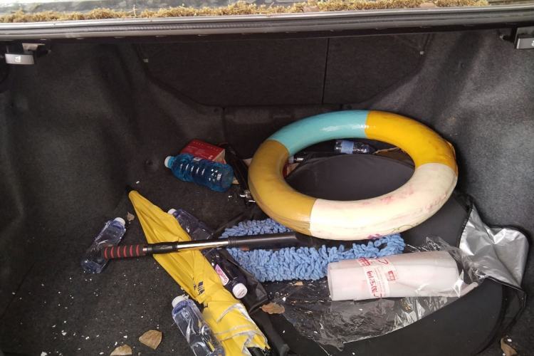 Used Honda Crider 2013 1.8L automatic luxury edition Trunk