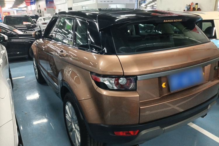 Used Land Rover Range Evoque 2015 2.0T Five-Door Zhiyao Edition Rear Left 45 Deg