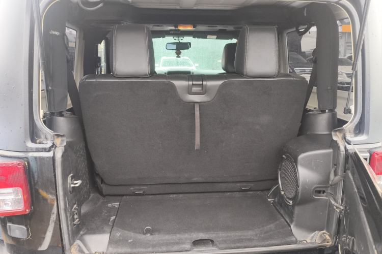 Used Jeep Wrangler 2013 3.6L Sahara two-door model Trunk
