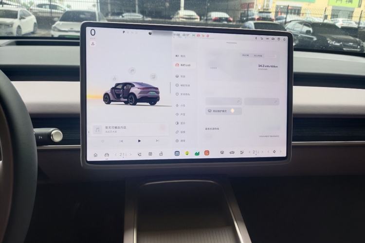 Used ONVO L60 2024 60 kWh Rear-Drive Version Audio And AC Panel