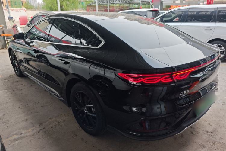 Used BYD Han 2023 DM-i Champion Edition 121KM Prestige Model Rear Left 45 Deg