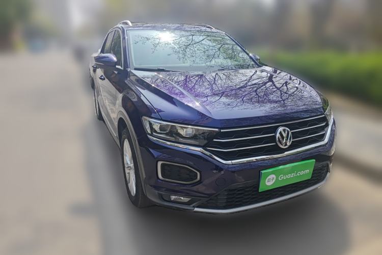 Used Volkswagen T-ROC 2018 280TSI DSG Two-Wheel Drive Advanced Version China V Emission Standard Front Right 45 Deg