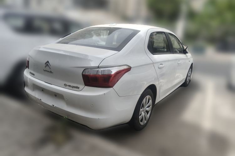 Used Citroen Elysee 2016 1.6L Manual Fashion Edition Rear Right 45 Deg