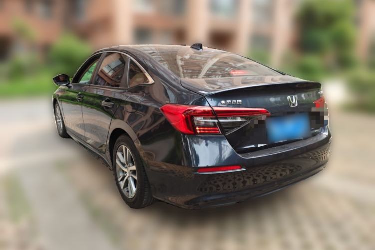 Used Honda Civic 2023 240TURBO CVT Dynamic Edition Rear Left 45 Deg