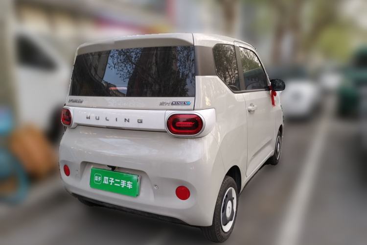 Used Wuling Hongguang MINIEV 2024 3rd Generation 215km Youth Edition Rear Right 45 Deg