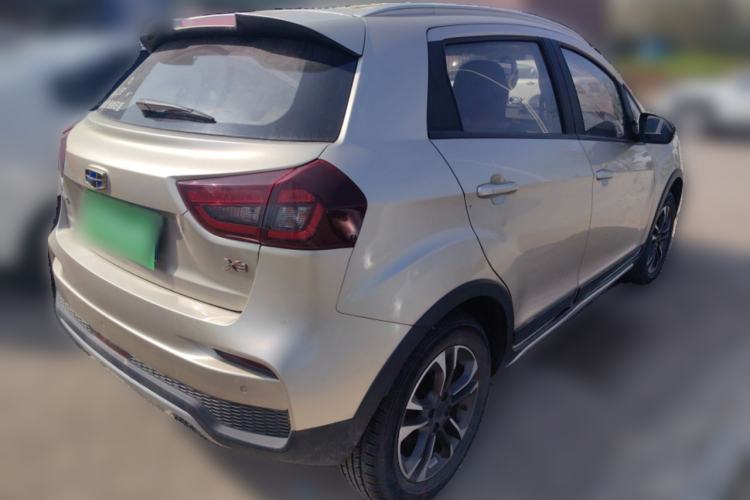 Used Geely Auto Vision X3 2019 Upgraded Model 1.5L Manual Elite Version Rear Right 45 Deg