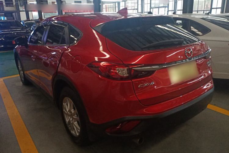 Used Mazda CX-4 2016 2.0L Automatic 2WD Blue Sky Dynamic Edition Rear Left 45 Deg