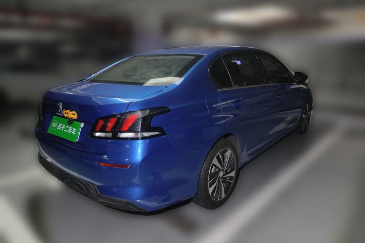 Used Peugeot 408 2019 230THP Automatic Luxury Edition China V Standard Rear Right 45 Deg