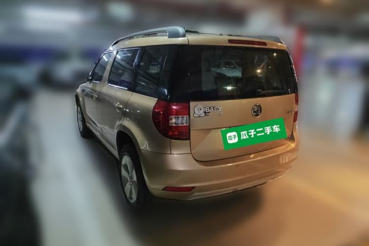 Used Skoda Yeti 2016 1.4TSI DSG Advanced Edition Rear Left 45 Deg