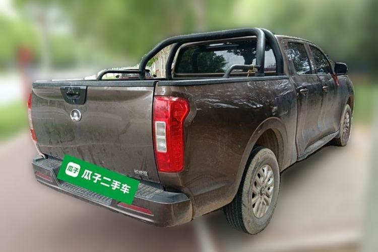 Used Great Wall Poer 2019 2.0T Commercial Version Manual Diesel Two-Wheel Drive Elite Long-Box GW4D20M
