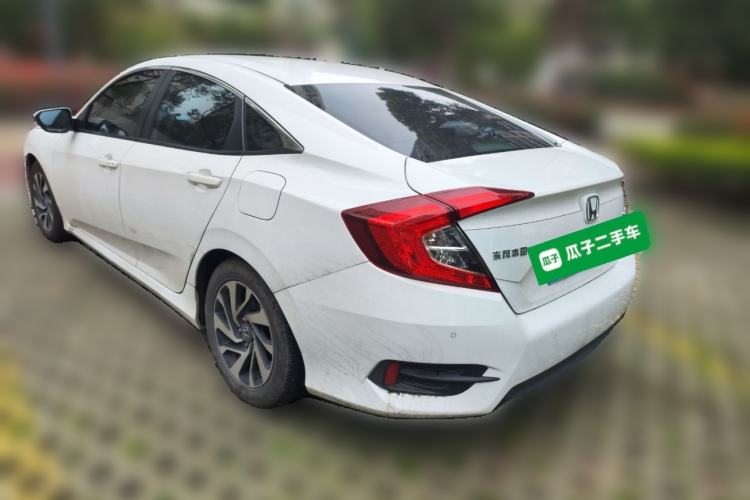 Used Honda Civic 2016 220TURBO CVT Luxury Edition Rear Left 45 Deg