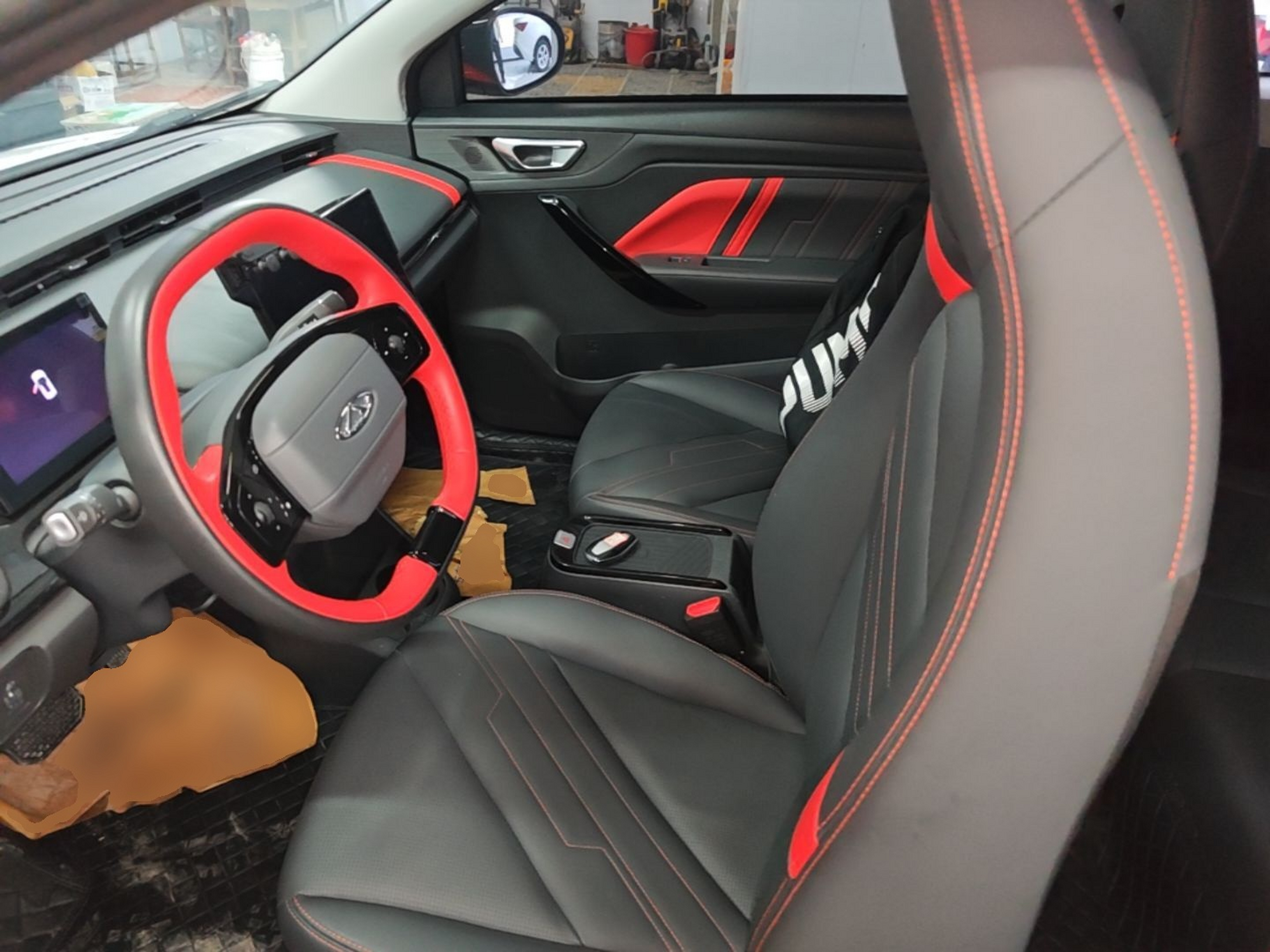 Avant de la voiture
