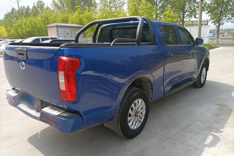 Used Great Wall Poer 2020 2.0T Commercial Version Automatic Diesel Two-Wheel Drive Elite Trim with Long Bed – GW4D20M Rear Right 45 Deg