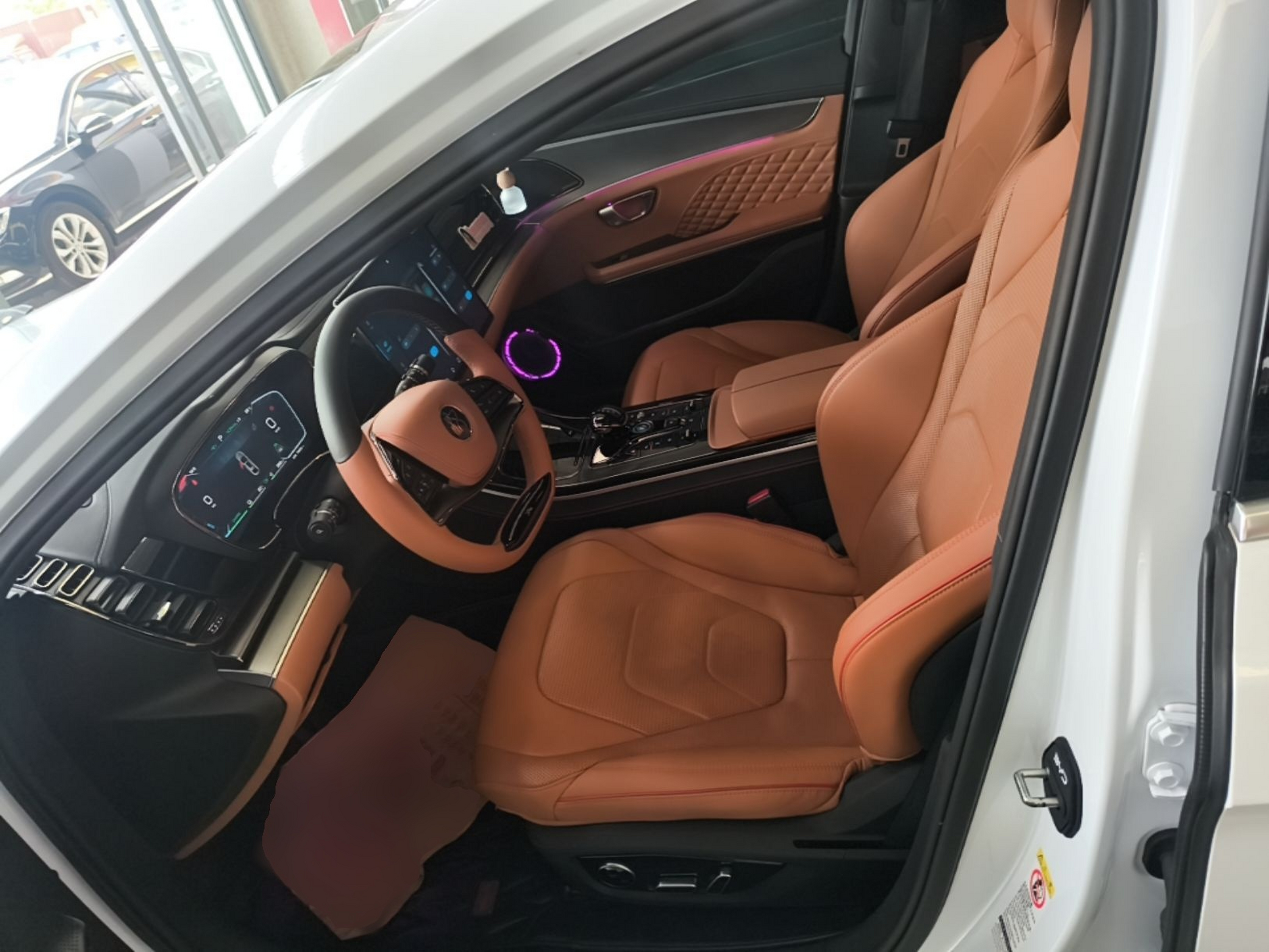 Avant de la voiture