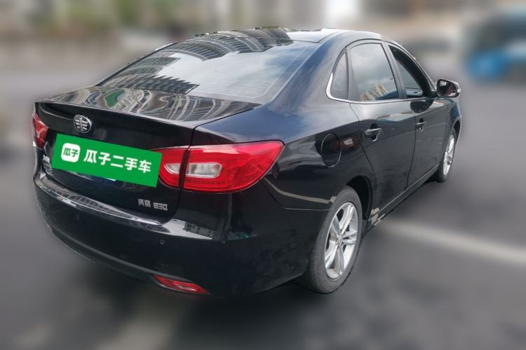 Used Bestune B30 2016 1.6L Automatic Luxury Model Rear Right 45 Deg