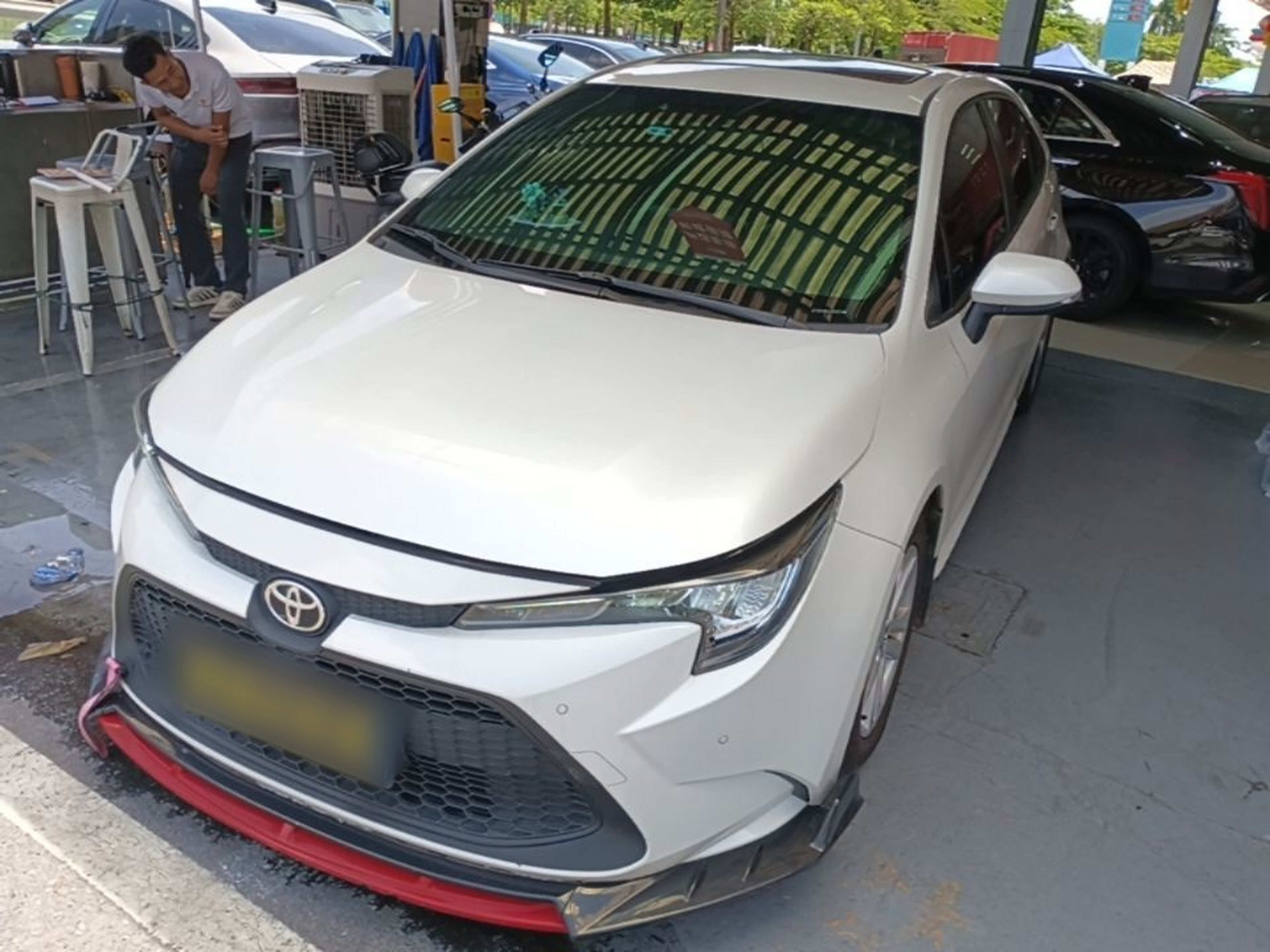 Under Front Bumper