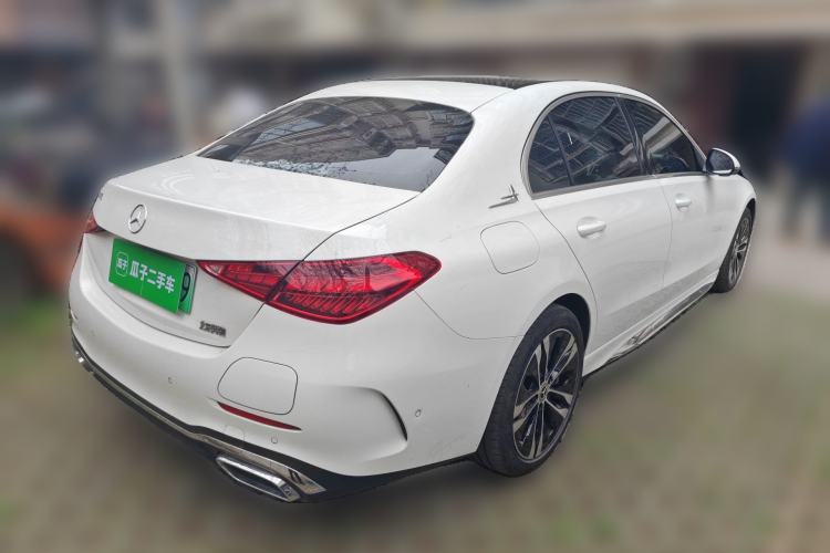 Used Mercedes-Benz C-Class New Energy 2025 C 350 eL Rear Right 45 Deg