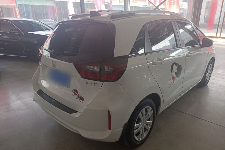 Used Honda Fit 2021 1.5L CVT Trend Edition Rear Right 45 Deg