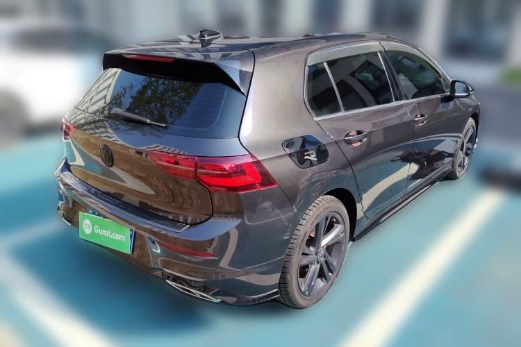 Used Volkswagen Golf 2021 280TSI DSG R-Line Rear Right 45 Deg