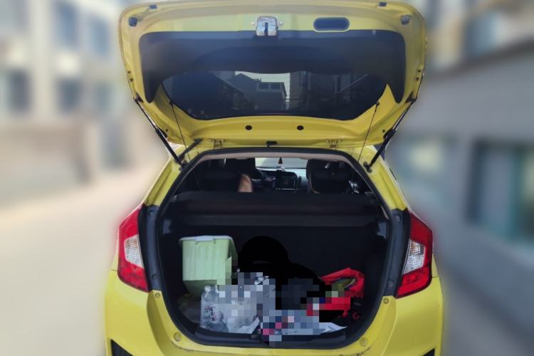 Used Honda Fit 2014 1.5L LX CVT Comfort Model Trunk