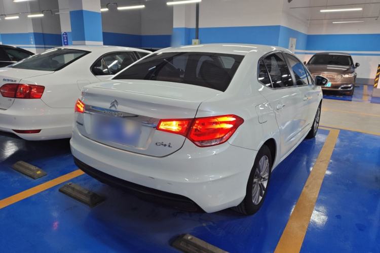 Used Citroen C4L 2014 1.8L Intelligent Drive Automatic Dynamic Model Rear Right 45 Deg