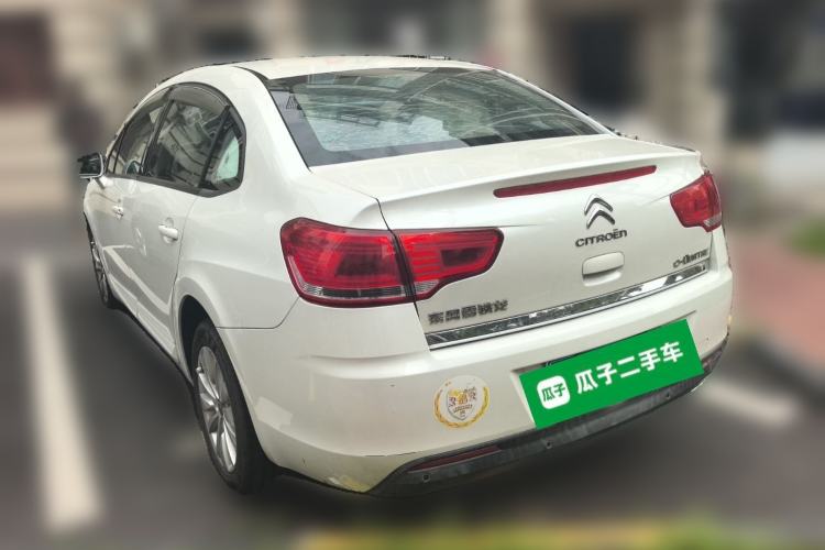 Used Citroen C-Quatre 2014 VTS Version 1.6L Manual - Premium Model Rear Left 45 Deg