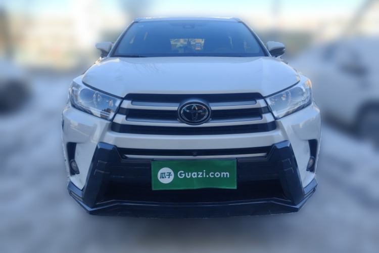 Used Toyota Highlander 2018 2.0T Four-Wheel Drive Luxury Version 7 Seats China VI Standard