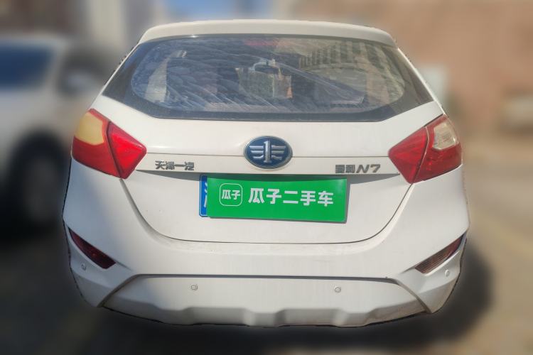 Used FAW Xiali N7 2013 1.3L Manual Comfort Model Rear