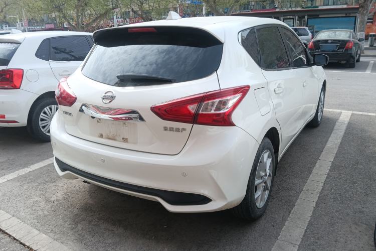 Used Nissan Tiida 2021 1.6L CVT Cool Edition Rear Right 45 Deg