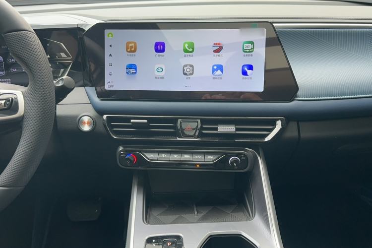 Used GAC Trumpchi GS3 2026 Model Shadow Speed 270T Enjoyment Edition Audio And AC Panel