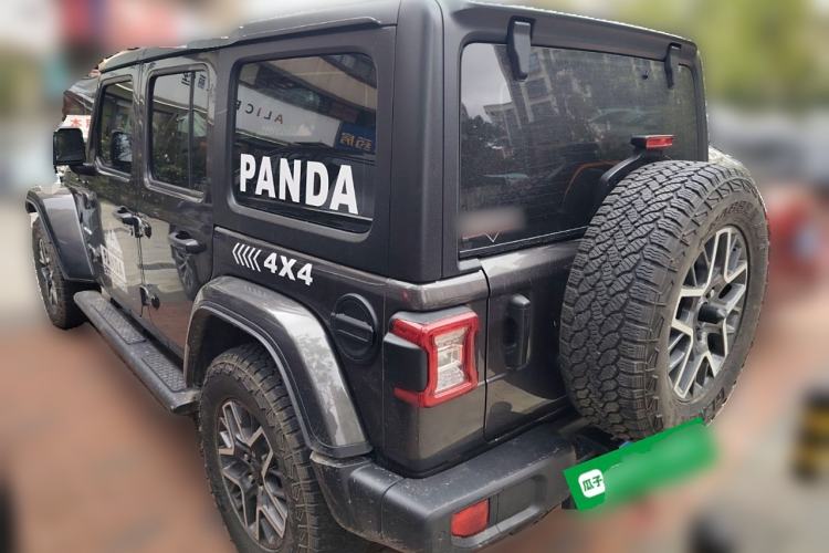 Used Jeep Wrangler 2024 2.0T Sahara Four-Door Edition Rear Left 45 Deg