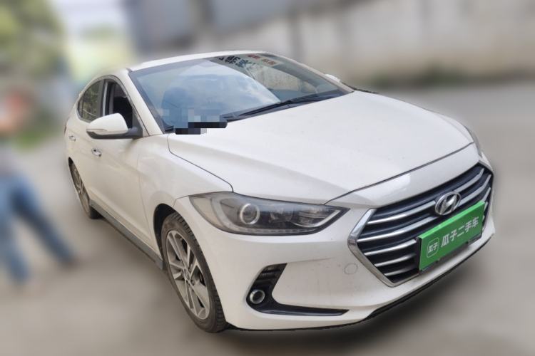 Used Hyundai Elantra (6th Generation / Lingdong) 2016 1.6L Automatic ZhiXuan – Elite Version Front Right 45 Deg