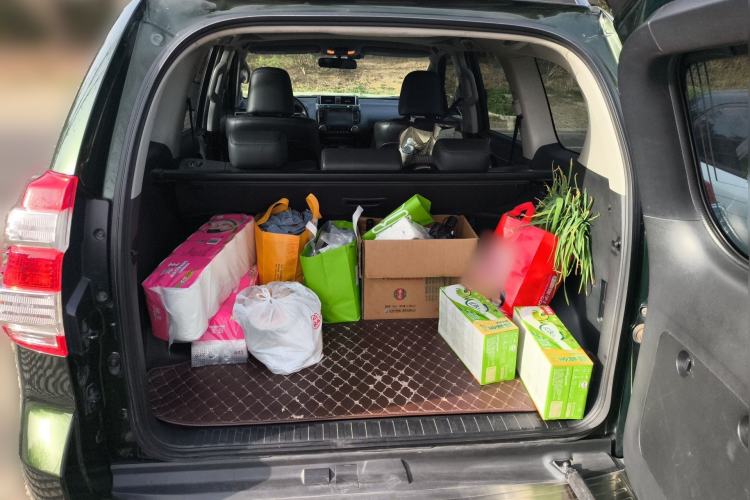 Used Toyota Prado 2016 2.7L Automatic Standard Edition Trunk