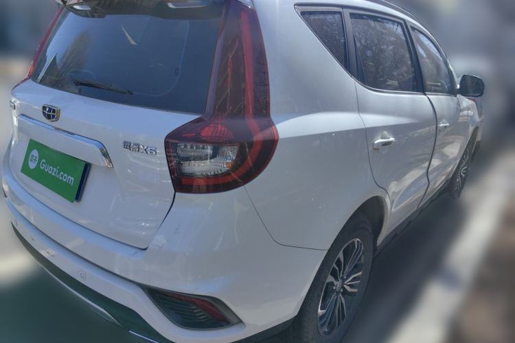 Used Geely Auto Vision X6 2018 1.8L Manual 4G Connect Luxury Edition Rear Right 45 Deg