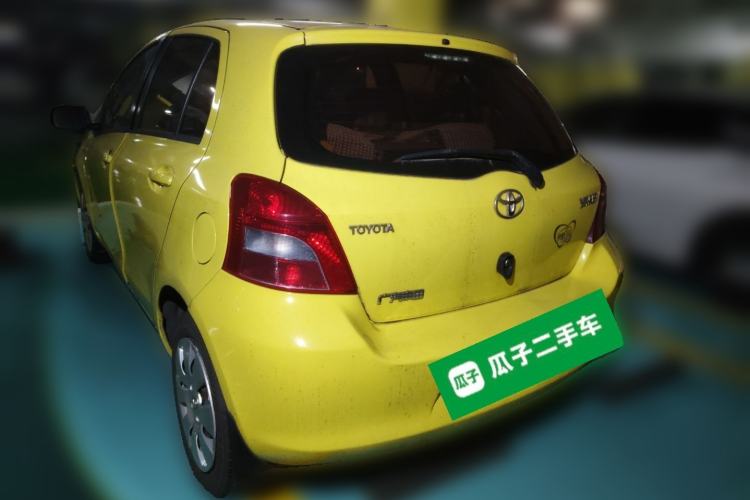 Used Toyota Yaris 2011 1.6E Automatic Charm Edition Rear Left 45 Deg